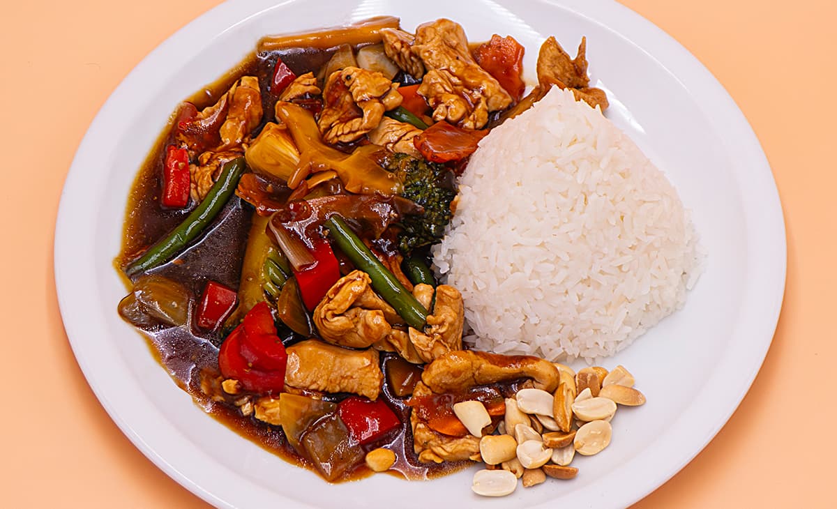 10. Gà sốt hoisin